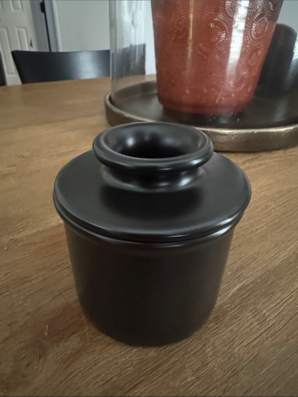 Butter Bell black butter crock